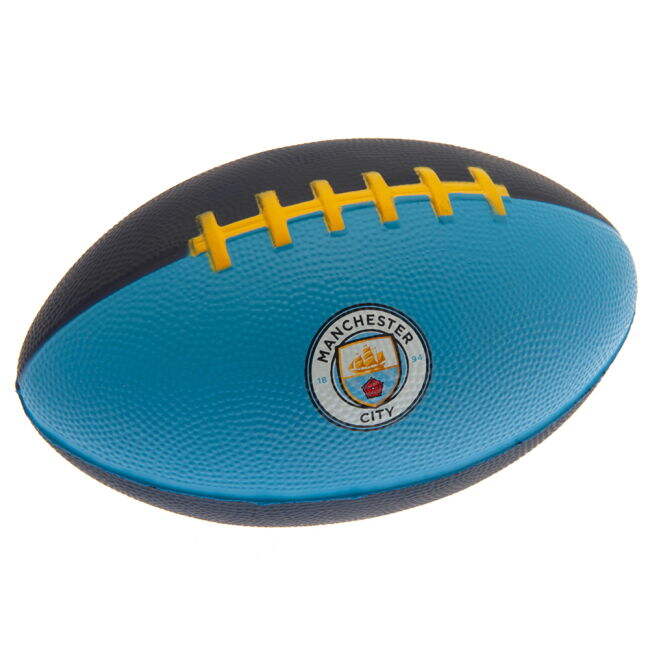 Manchester City FC Mini Foam American Football - fan gear