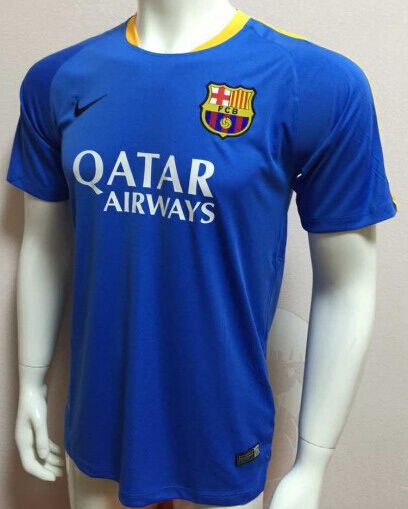 Barcelona 2015-16 Blue Training Shirt - Official Replica 11790