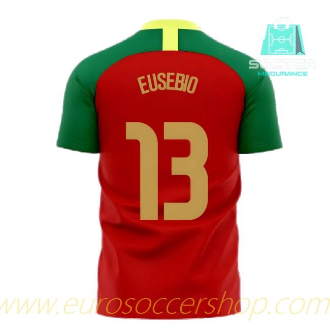 2025/26 Campaign Portugal Home Jersey Libero Collection (EUSEBIO 13)