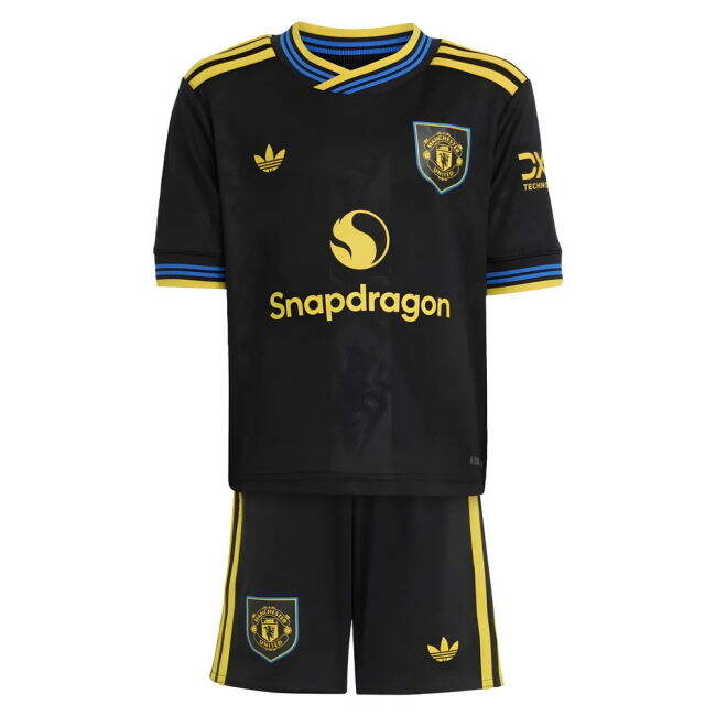 2025-2026 Manchester United Third Mini Kit
