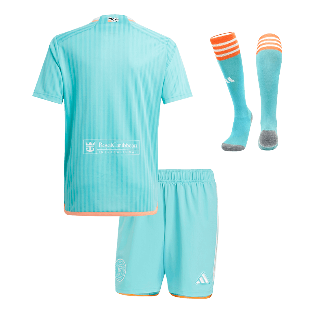 Kid's Inter Miami CF Third Away Soccer Jersey Kit(Jersey+Shorts+Socks)