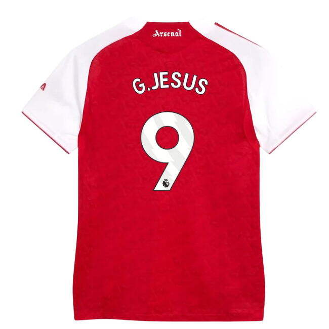 2025-2026 Arsenal Authentic Home Shirt (Womens) (G.Jesus 9) - high ...