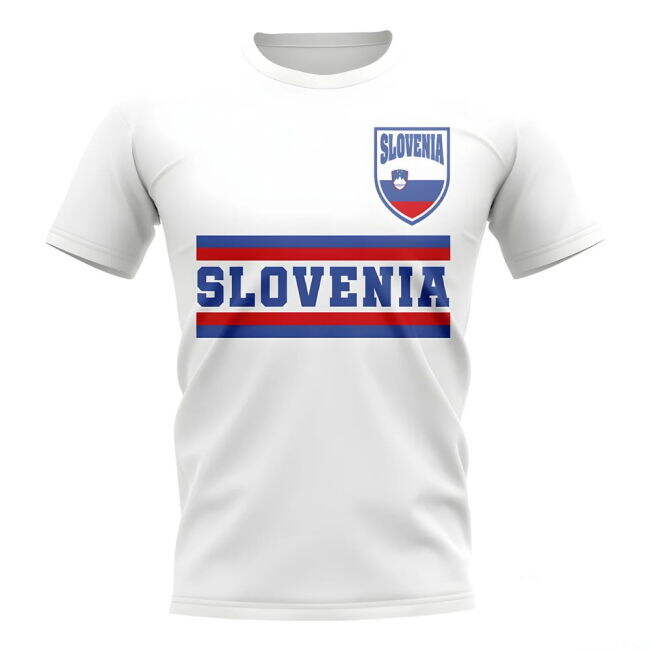 Slovenia Core Football Country T-Shirt (White)