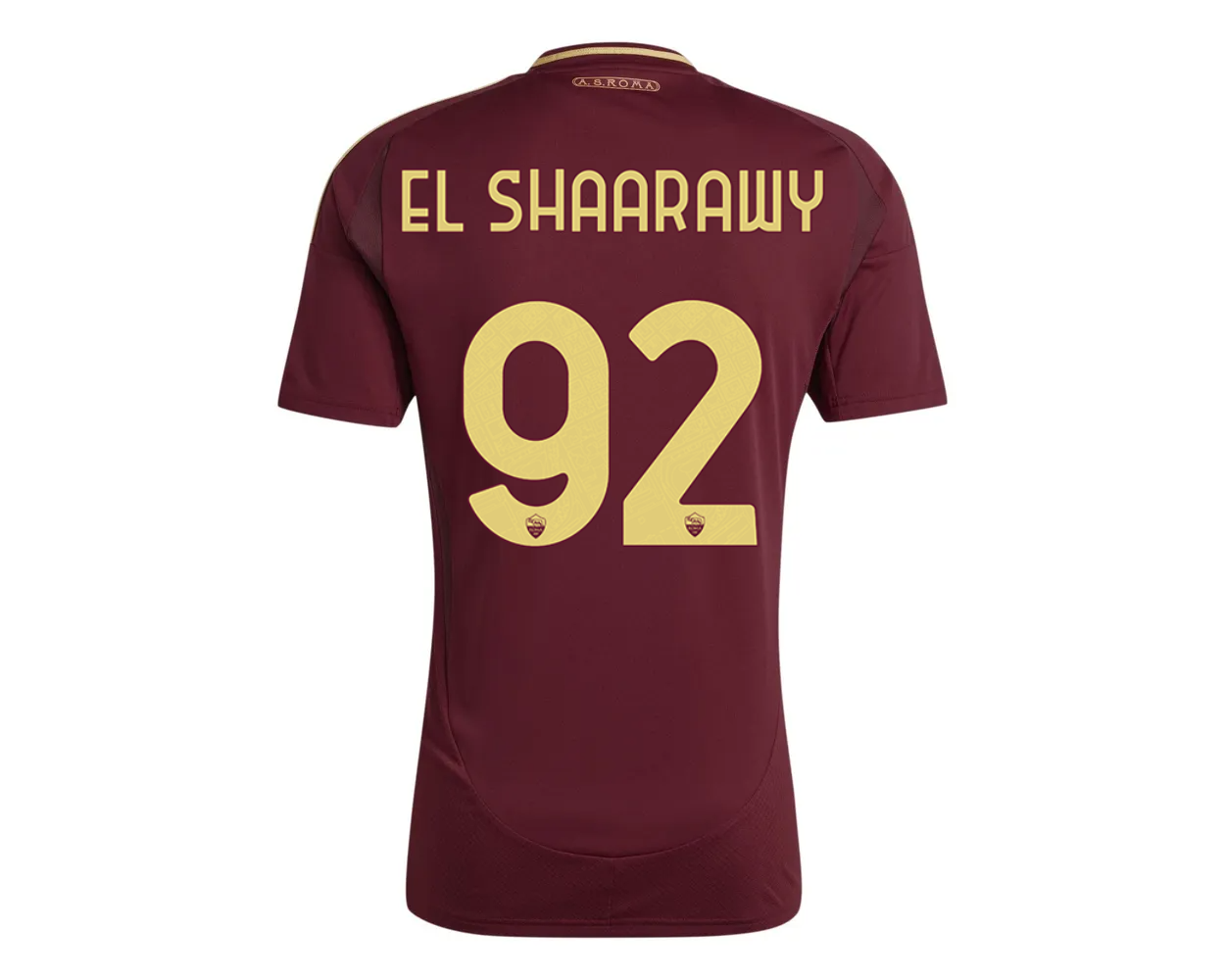 AS Roma's 24-25 Home EL SHAARAWY 92 Football Jersey