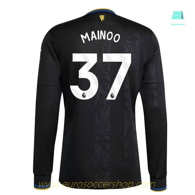 2025-2026 Man Utd Long Sleeve Third Shirt (Mainoo 37)