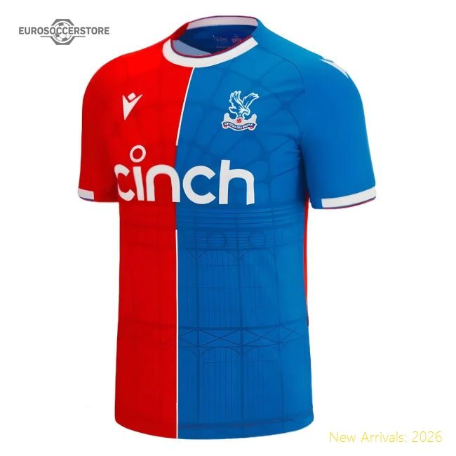 High-end Crystal Palace Home Jersey 2023-2024 Breathable