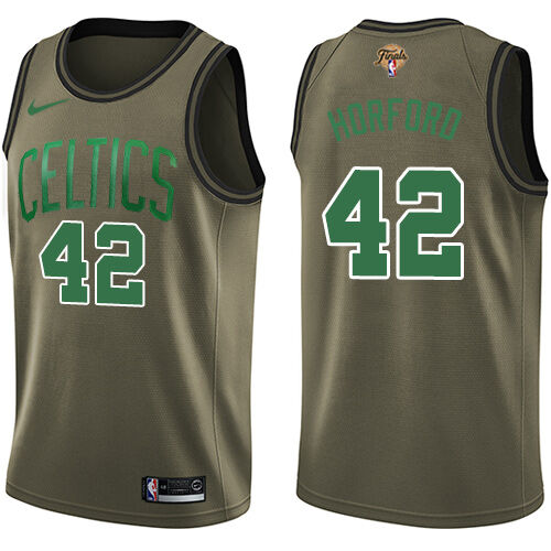 Celtics A. Horford #42 Official 2022 Finals NBA Swingman Jersey Green