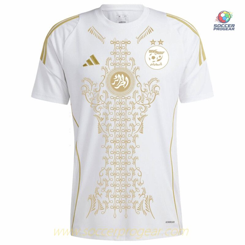 Algeria White Karakou Edition Team Jersey
