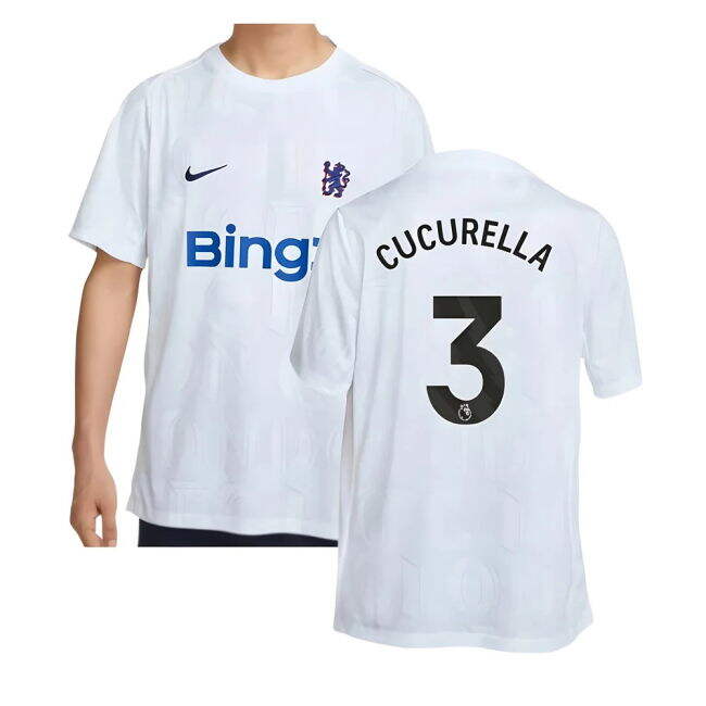 Chelsea 2025-20 Home Football Shirt - Cucurella 3 L M S