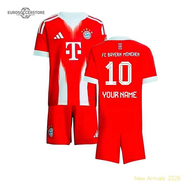 2025-2026 Bayern Munich Home Mini Kit (your Name) - Collectors Item