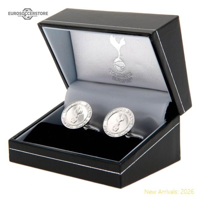 Official Tottenham Hotspur Fc Sterling Silver Crest Cufflinks