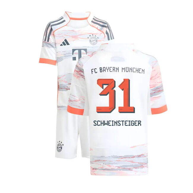 2025-2026 Bayern Munich Away Stylish Kit (Schweinsteiger 31)