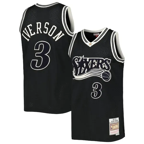 Professional Allen Iverson PHI NBA Swingman Jersey - Licensed Product