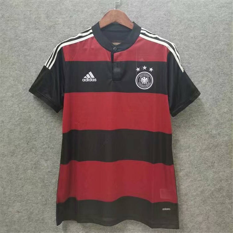 Germany 2014 World Cup Away Red Soccer Jersey Football Shirt - World