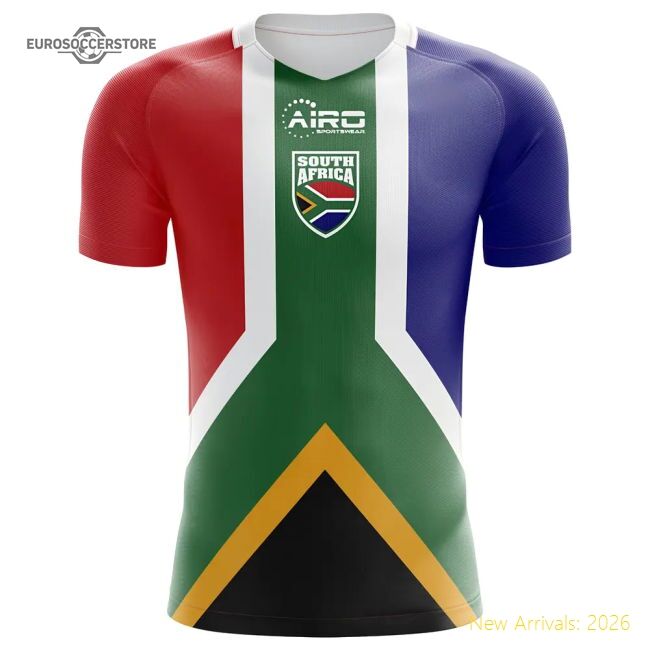 Excellent 2018-2019 South Africa Home Concept Football Shirt (radeb