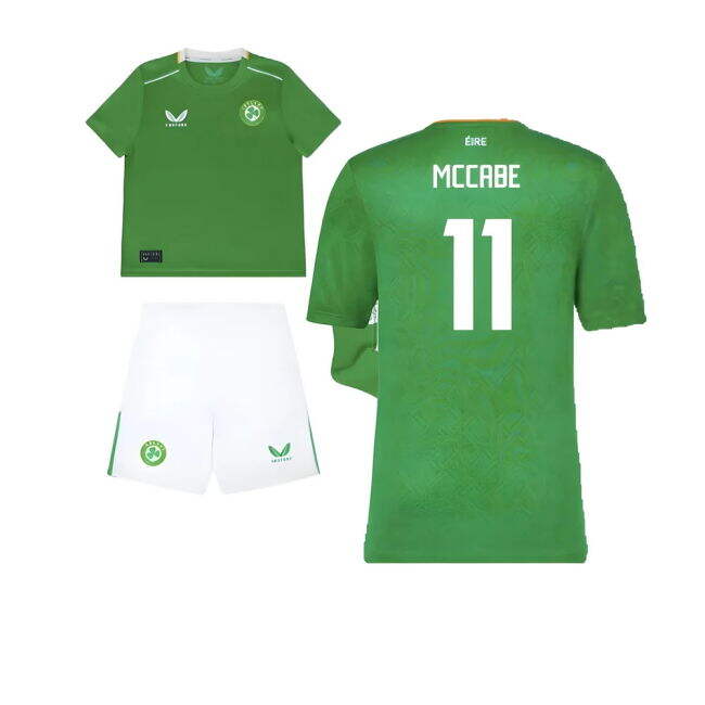 McCabe 11 2024-2025 Ireland National Team Home Uniform (Baby)