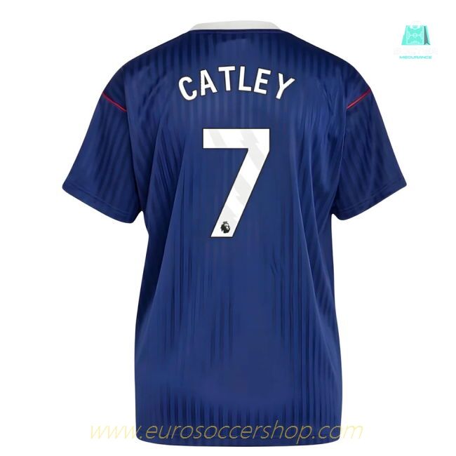 Arsenal Terrace Icons Shirt (Navy) (Catley 7)