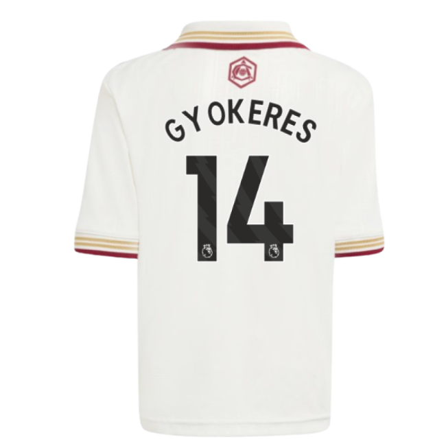 Arsenal 2025-20 Third Shirt Gyokeres #14 L M S