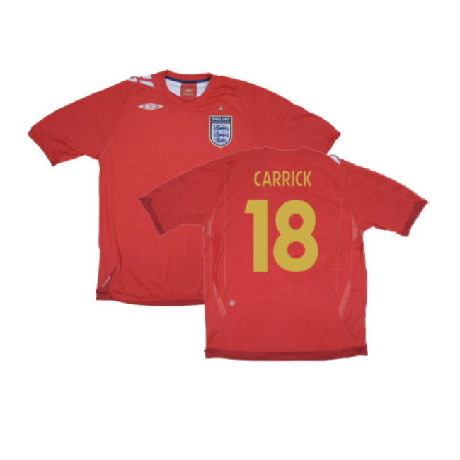 CARRICK 18 2025 Edition Durable England Away Game Jersey
