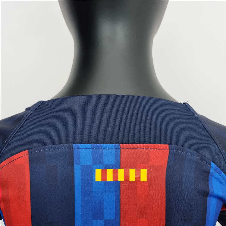 Kids Barcelona FC 2223 Home Kit ShirtShorts - Official Replica 19046