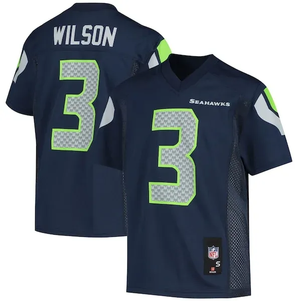Seattle Seahawks Replica Football Jersey - Navy S | football jersey