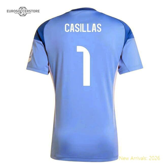 2025-2026 Real Madrid Home Goalkeeper Shirt (blue) (casillas 1)