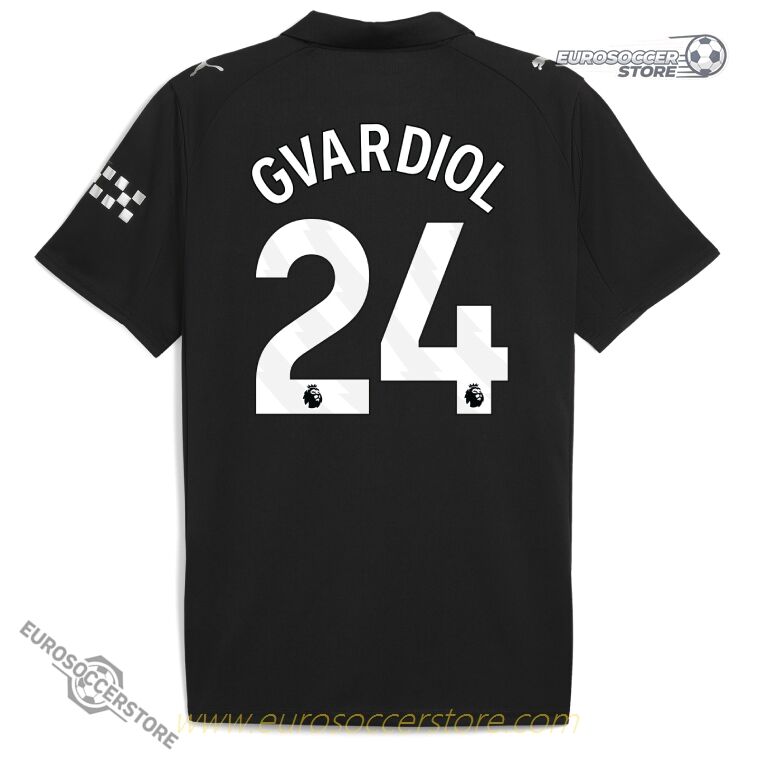 Manchester City 25-26 Season Away GVARDIOL 24 Jersey