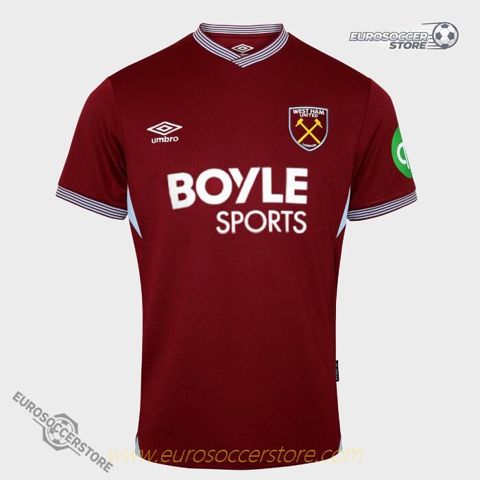 West Ham United's 25-26 Season Home Football Jersey