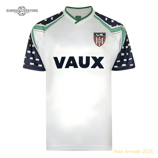 Score Draw Sunderland 1992 Fa Cup Away Shirt - Fantastic Value