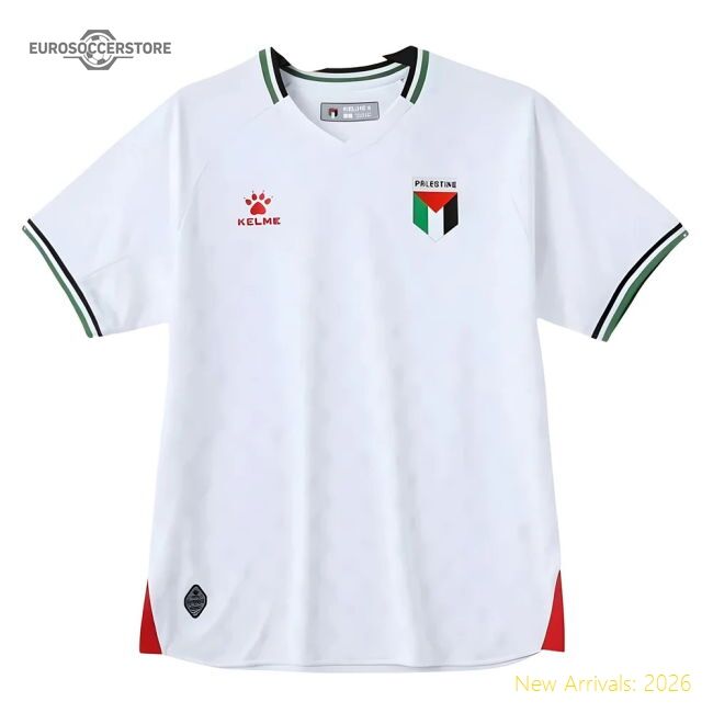 Palestine 20242025 Home Shirt  Highperformance Climalite