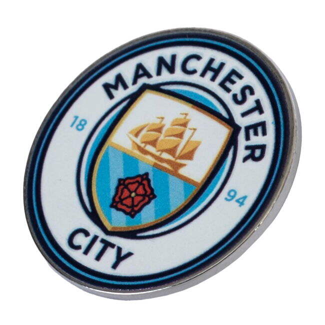 Manchester City FC Club Crest Pin Badge (Match Day)