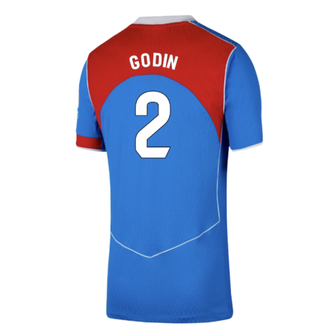 2025-2026 Atletico Madrid Pro-level Jersey Godin Adidas Climacool