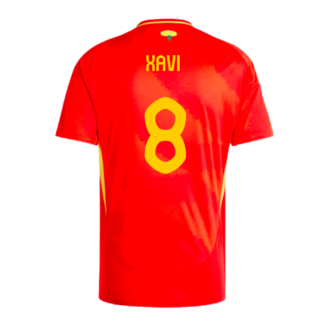 Xavi 8 Fan Quality Spain Home Supporter Kit (Adults)