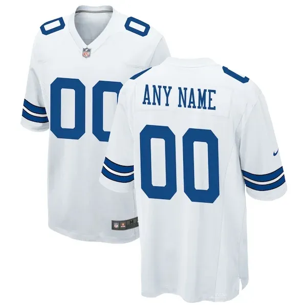 Dallas Cowboys Game NFL Jersey - White | Top-Grade Football Apparel