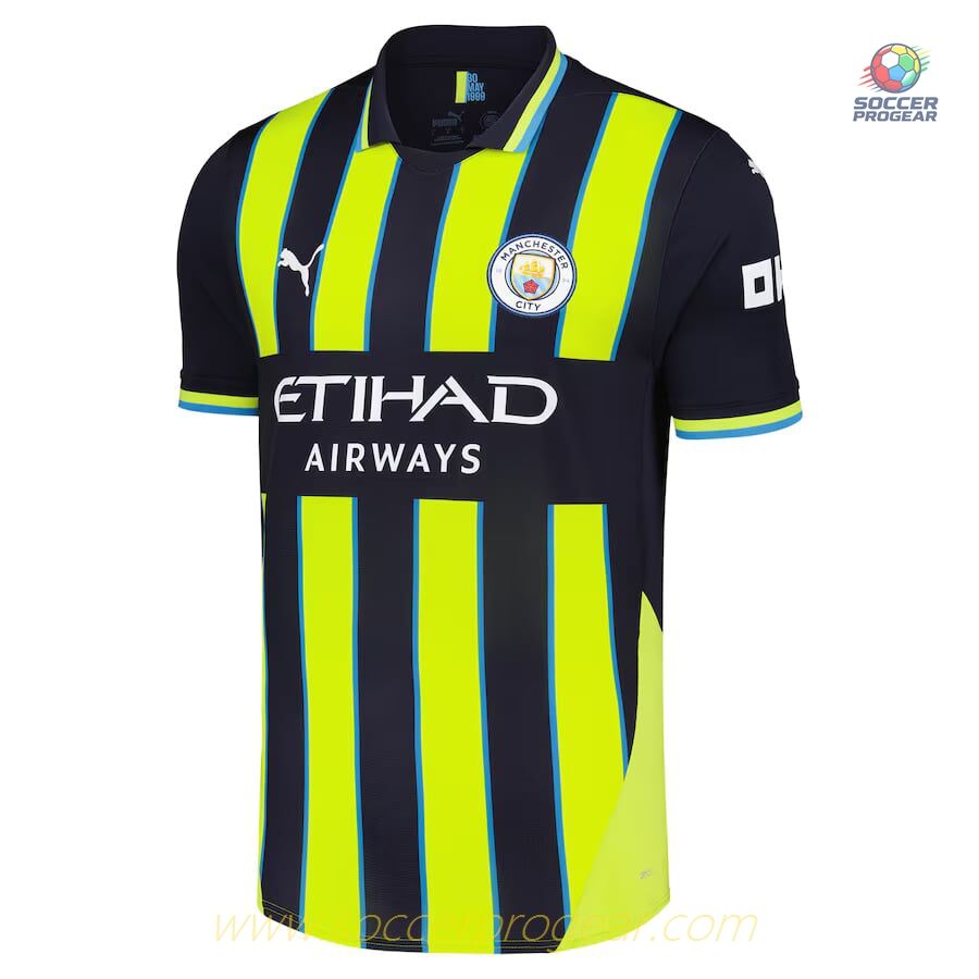 Manchester City Away Children Kit Shirt 2024/25 Collection