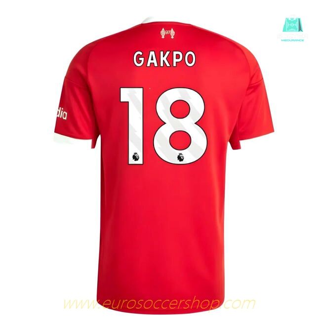 2025-2026 Liverpool Home Shirt (Gakpo 18)