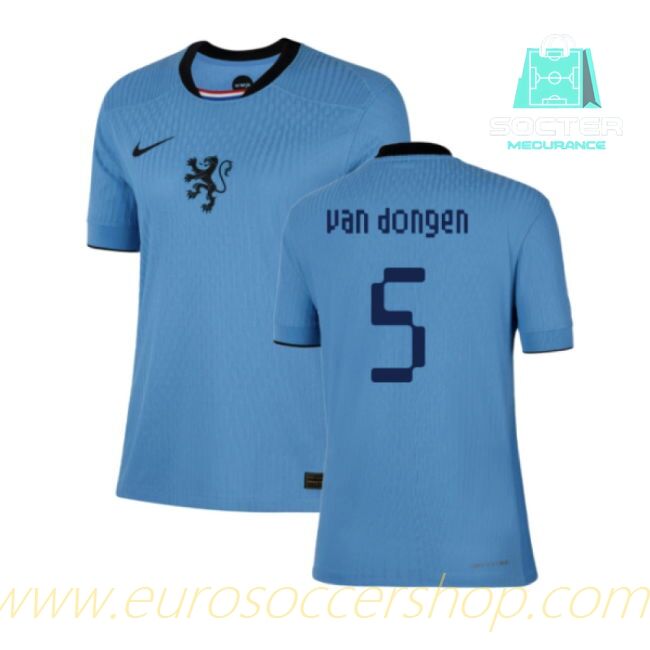 2025-26 Edition Authentic Holland Away Jersey Ladies' Edition (Van Dongen 5)