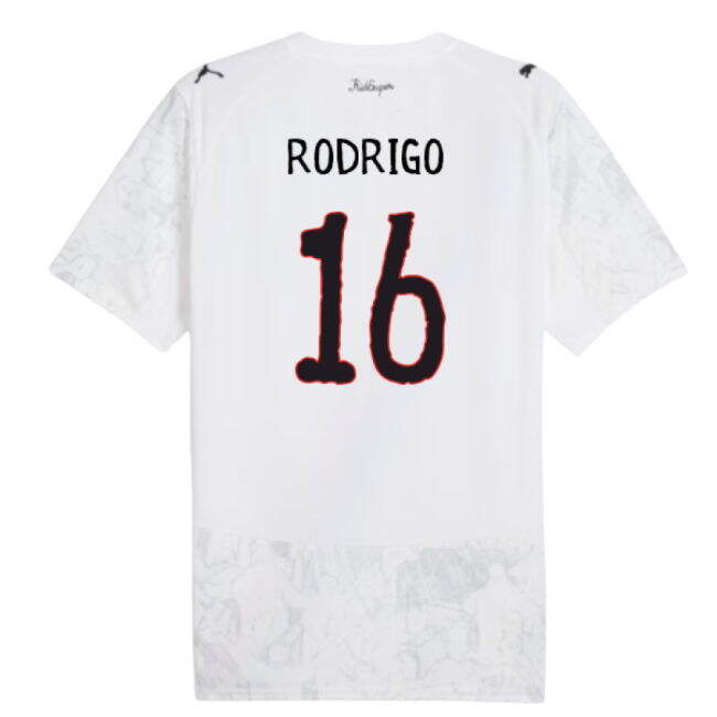 2025-2026 KIDSUPER x Manchester City CWC Shirt (White) (Rodrigo 16)