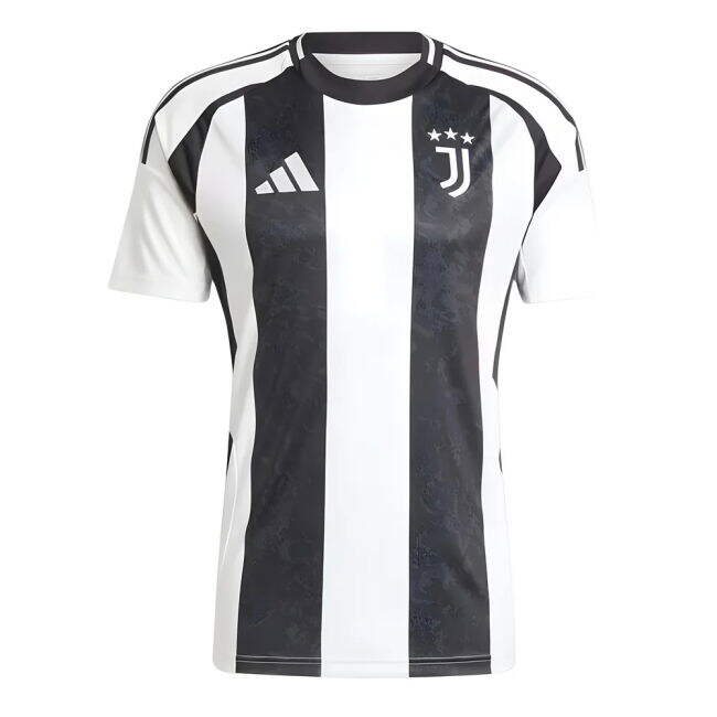 2024-2025 Juventus Home Authentic Replica Shirt Stretch Fabric