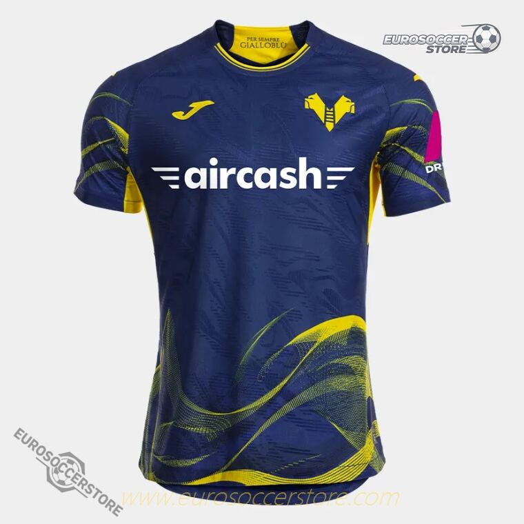 Verona's 25-26 Season Home Football Jersey for Hellas Team