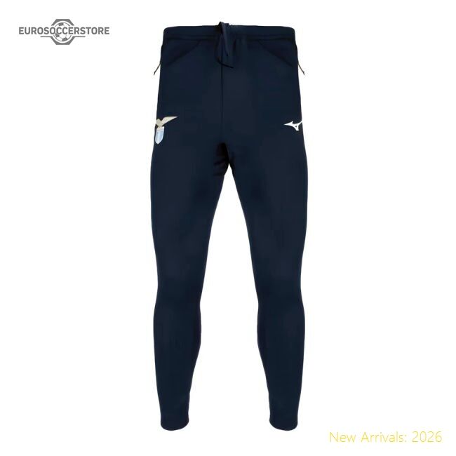 Official Professional-Grade 2024-2025 Lazio Training Pants (Navy)