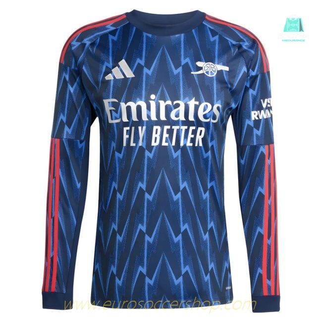 2025-2026 Arsenal Long Sleeve Away Shirt