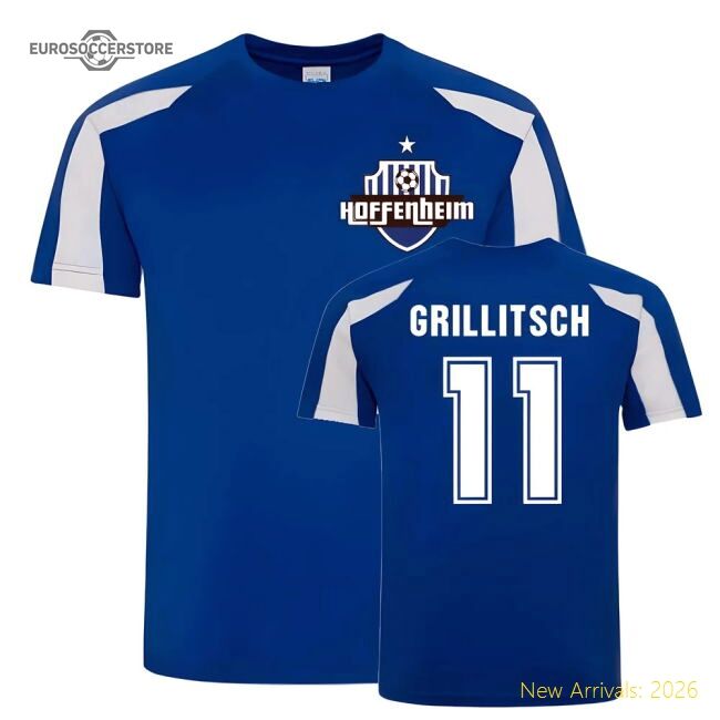 Excellent Florian Grillitsch Hoffenheim Sports Training Match Jerse
