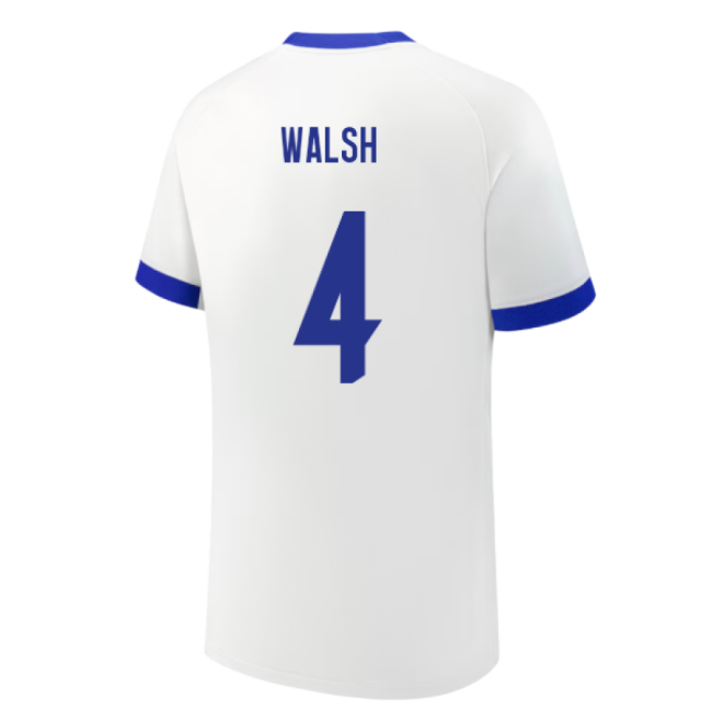 Womens WALSH 4 England Senior Team High Performance Home Player Jersey