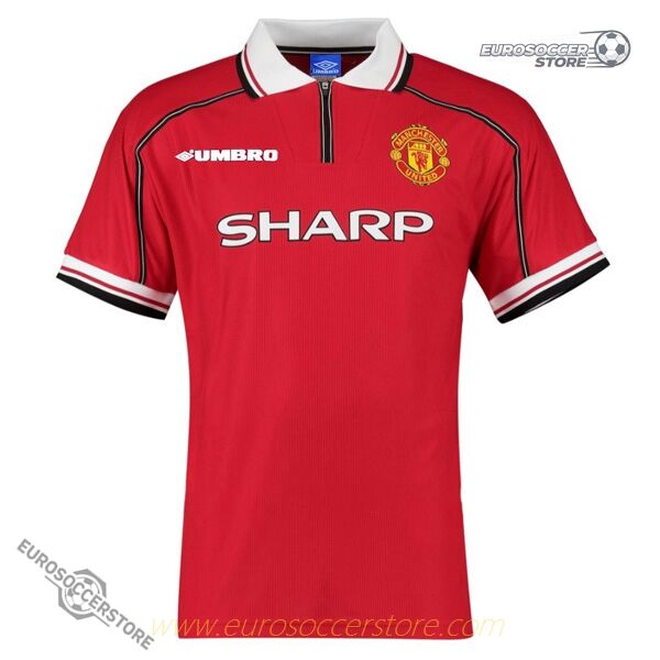 Vintage Home Football Shirt of Manchester United from 1998 to 2000