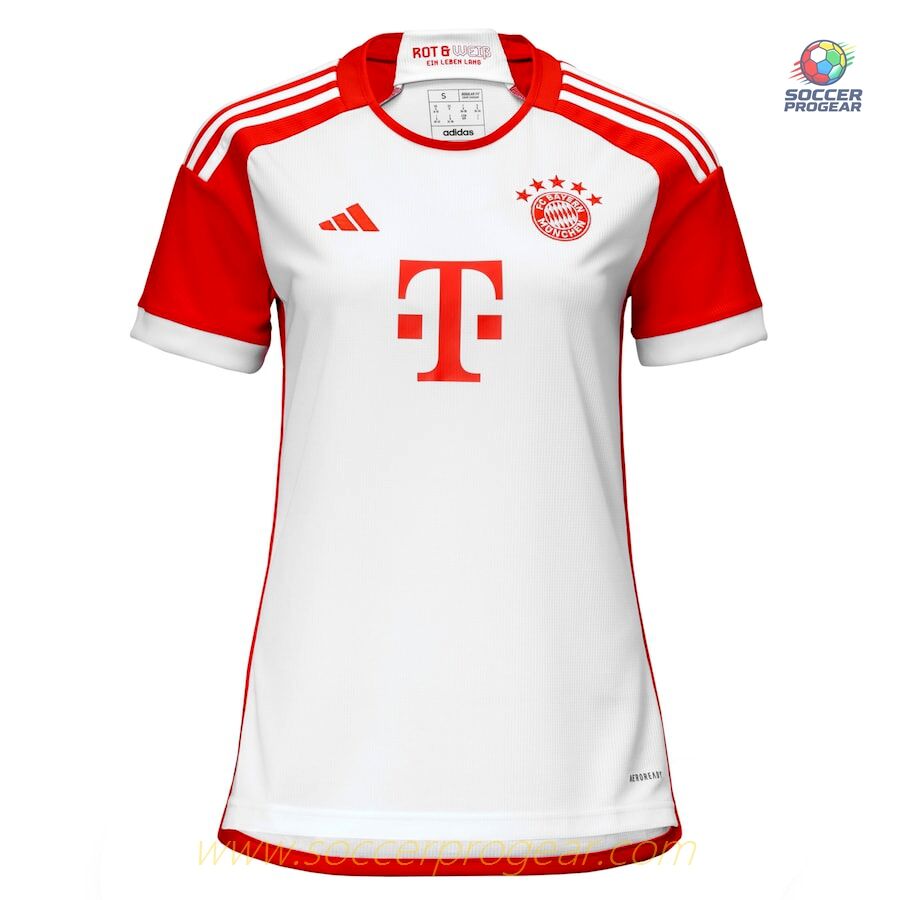 Bayern Munich Home Soccer Football Jersey 2023 2024 Women's