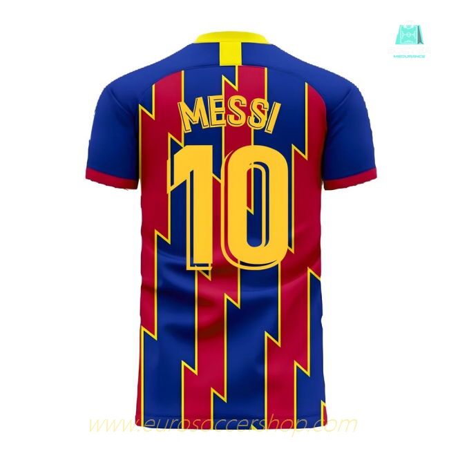 Catalonia 2025-2026 Home Concept Football Kit (Libero) (MESSI 10)