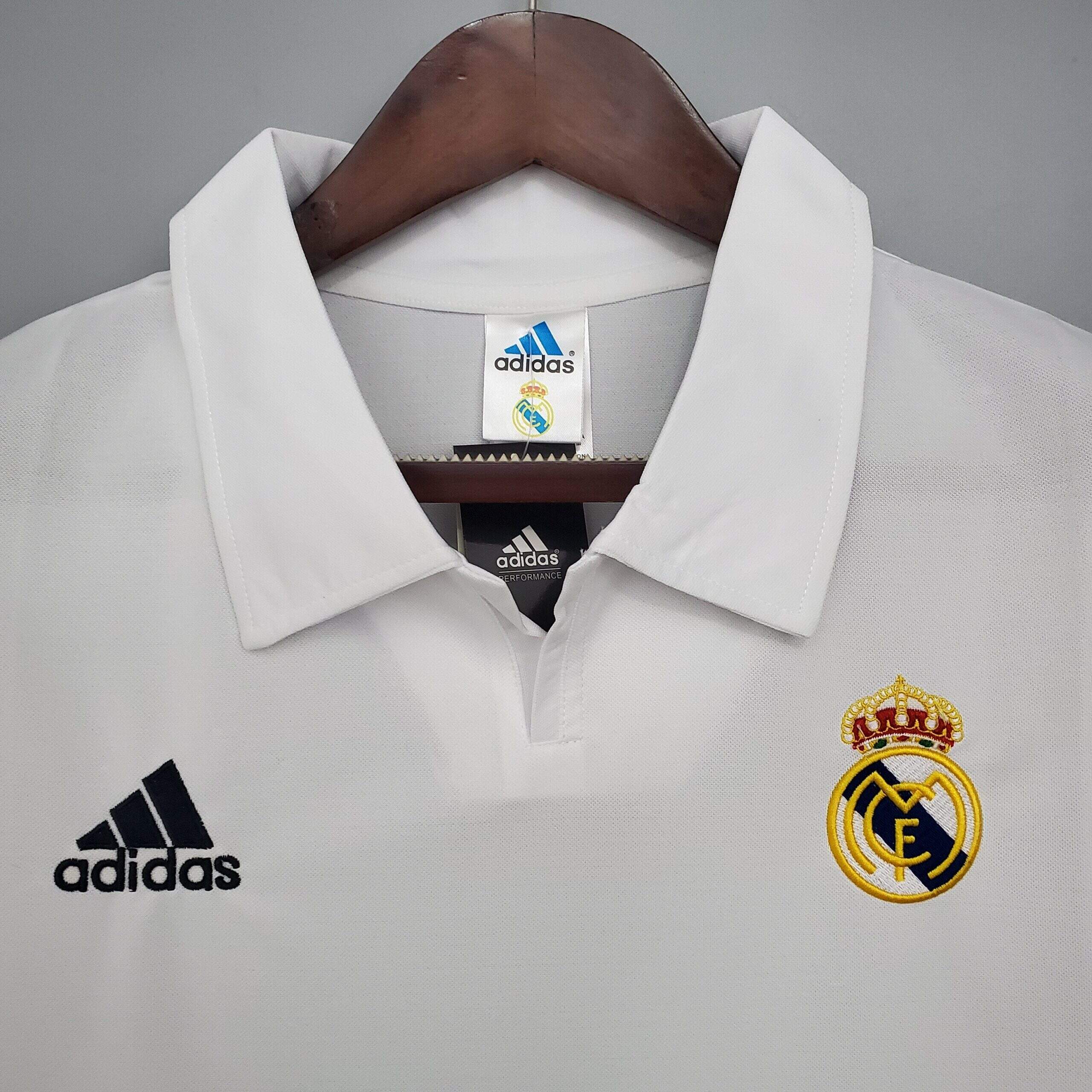 2002/03 Real Madrid White kit