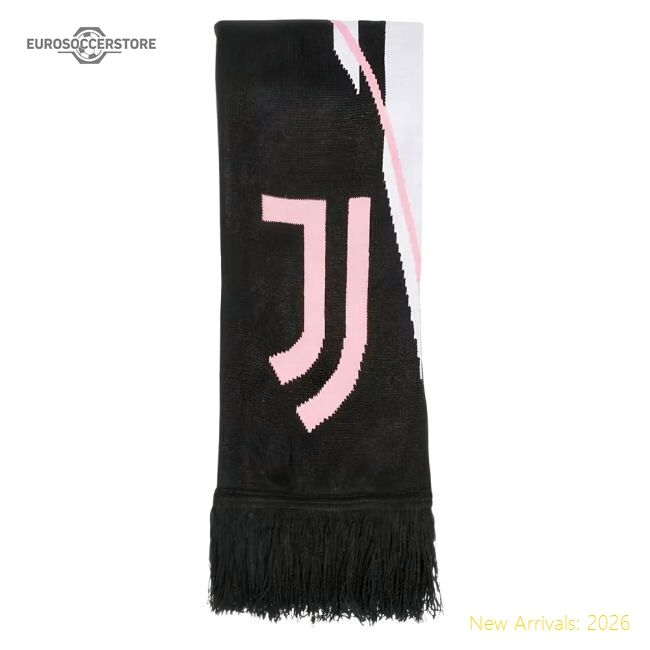 2025-2026 Juve Scarf (black) - Official Design - Supporter Edition