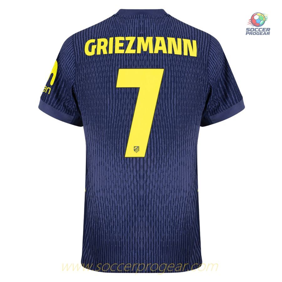 Atletico Madrid Away 2025-2026 Season Griezmann Youth Football Kit Football Shirt